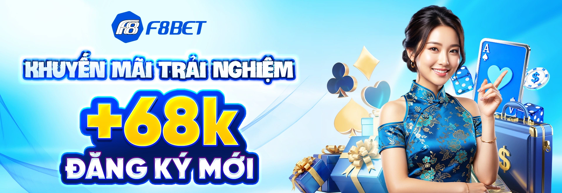 banner f8bet khuyến mãi trải nghiệm 68k